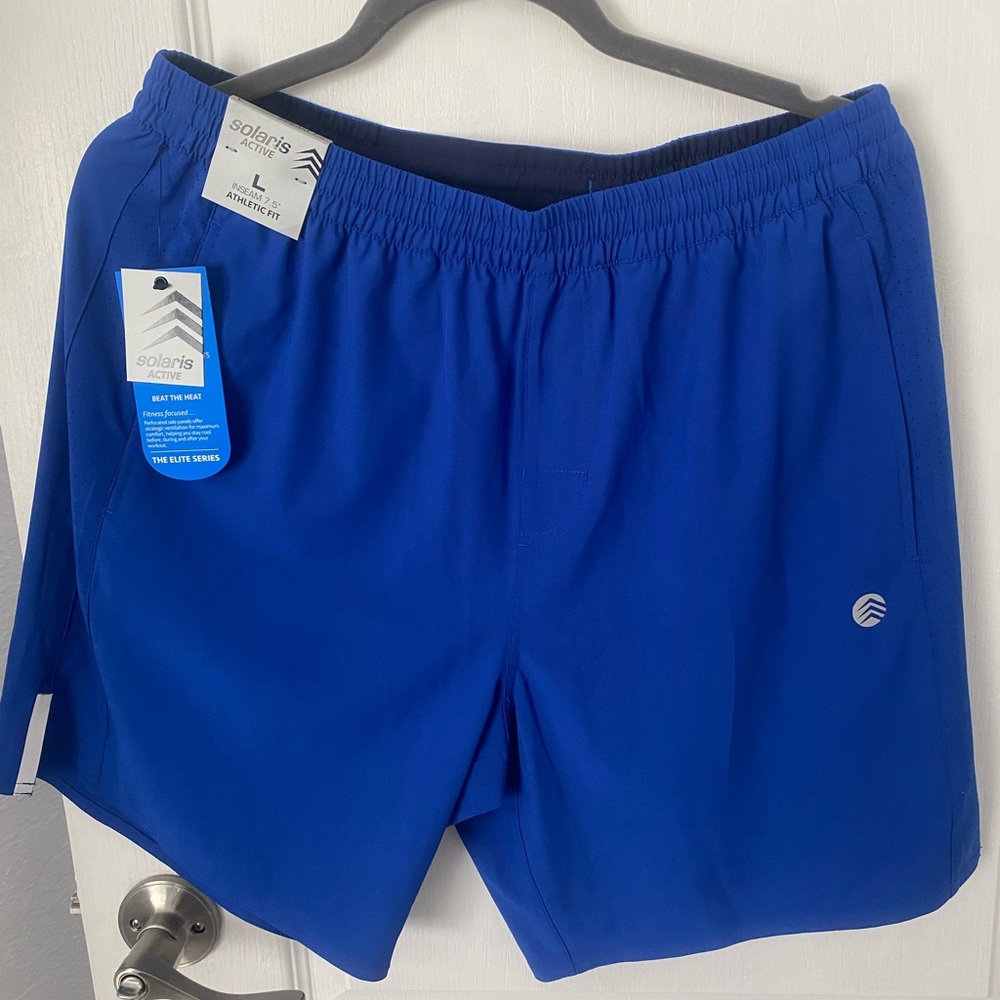 Men’s sport shorts, Brand New. Solaris Active.